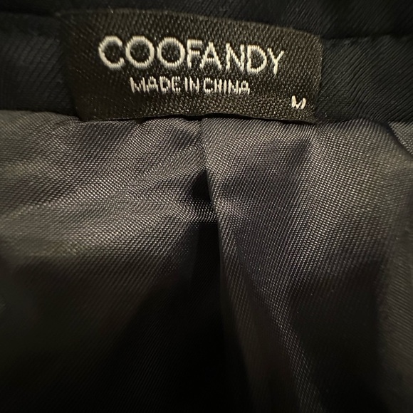 COOFANDY Mens Sport Coat Casual Blazer One Button Business Suit Jacket Size M - Picture 3 of 5